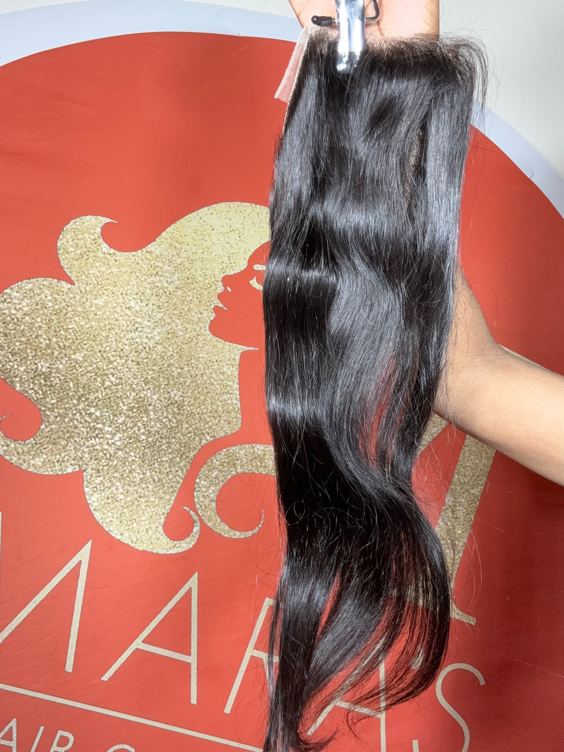 Transparent 5x5 Closure