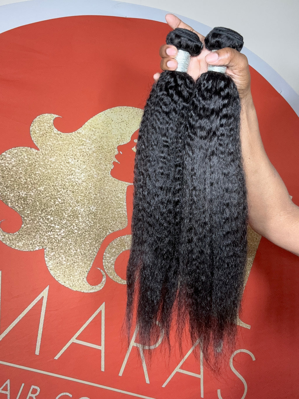 Kinky Straight 2 bundle 20”+frontal 14”